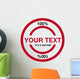 Fine Vector Stamp Wall Decal