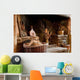 Rustic Fireplace Wall Decal Design 2