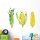 Watercolor Corn Cobs Wall Decal Sticker Set