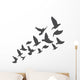 Birds Vector Illustration Wall Decal