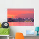 Skyline Madison Wisconsin Sunset Wall Decal
