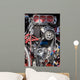 Hot Rod Engine Wall Decal