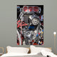 Hot Rod Engine Wall Decal