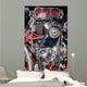 Hot Rod Engine Wall Decal