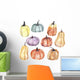 Watercolor Pumpkins Wall Decal