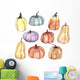 Watercolor Pumpkins Wall Decal