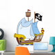 Pirate Ship Wall Decal