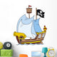 Pirate Ship Wall Decal