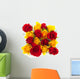 red and yellow roses Wall Decal