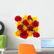 red and yellow roses Wall Decal