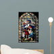 Biblical Stained Glass Window