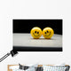 Smiley Faces Couple Wall Mural