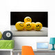 Smiley Faces Group Wall Mural