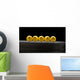 Group Smiley Faces Wall Mural