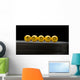 Group Smiley Faces Wall Mural
