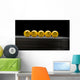 Group Smiley Faces Wall Mural