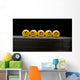 Group Smiley Faces Wall Mural