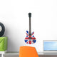 British Electric Guitar Wall Decal