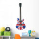 British Electric Guitar Wall Decal