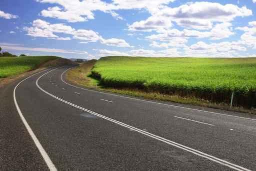 Summer Road Wall Decal