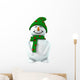 Snowman Wall Decal
