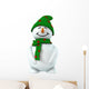 Snowman Wall Decal