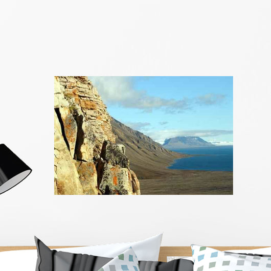 Landscape Spitzbergen Landscape Svalbard Wall Decal