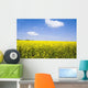 Rapeseed Field with Sky Wall Decal