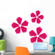 Pink Flower Wall Mural