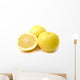 Yellow Grapefruit Wall Decal