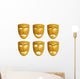 Human Emotions Wall Decal