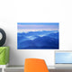 Alps from Plane Wall Decal