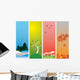 Four Seasons Wall Mural