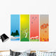Four Seasons Wall Mural