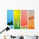 Four Seasons Wall Mural