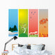 Four Seasons Wall Mural
