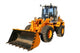 heavy yellow bulldozer Wall Decal