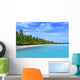 Tropical Beach Wall Decal Design 1