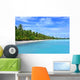 Tropical Beach Wall Decal Design 1