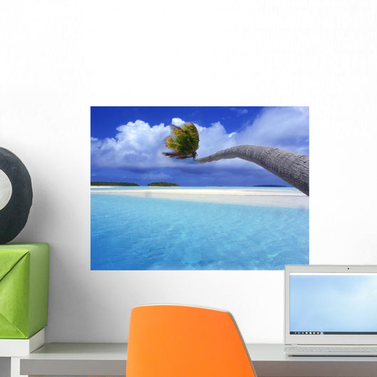 Bending Palm Wall Decal