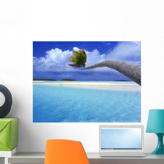 Bending Palm Wall Decal