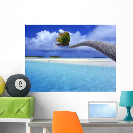 Bending Palm Wall Decal