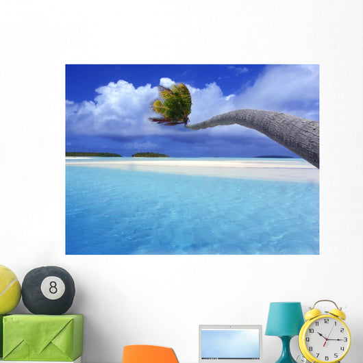 Bending Palm Wall Decal