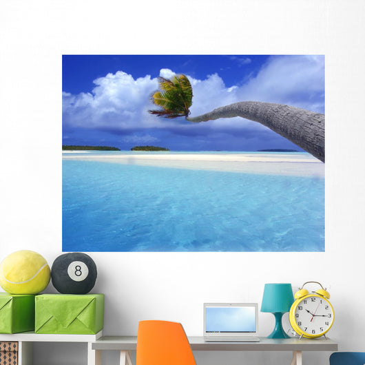Bending Palm Wall Decal