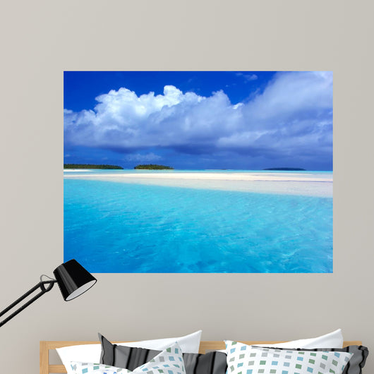 turquoise lagoon Wall Mural
