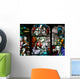 Stained Glass - Nativity Scene Wall Mural