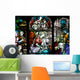 Stained Glass - Nativity Scene Wall Mural