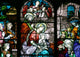 Stained Glass - Nativity Scene Wall Mural