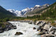 Gletscherfluss im Val Roseg Wall Decal