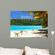 Tropical Beach Scene Wall Mural